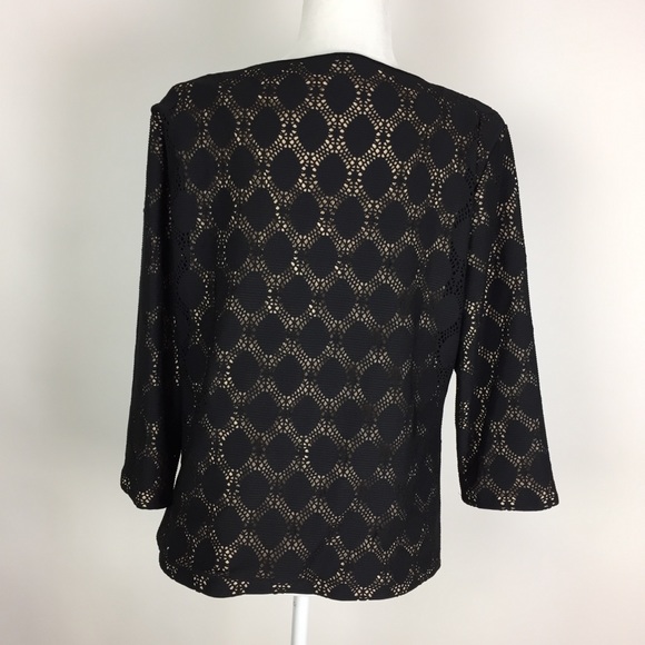 Vince Camuto Blak Top & Skirt set size M / XL - Picture 3 of 8